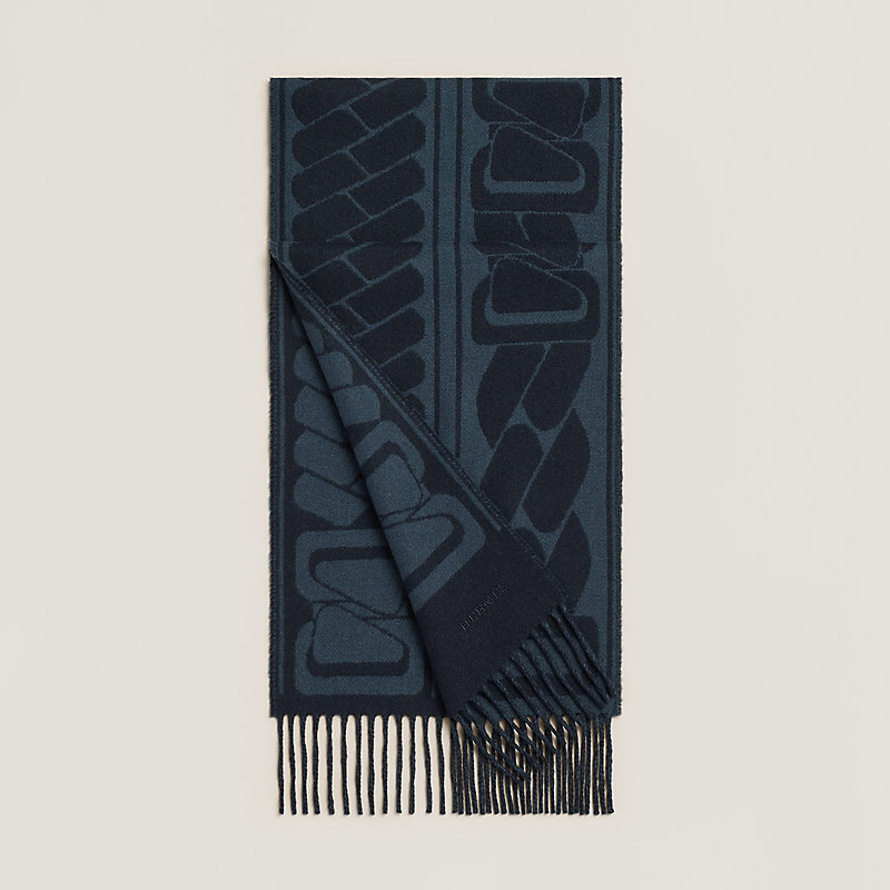 HERMES スヌード clic-c-est-noue-scarf--392917T